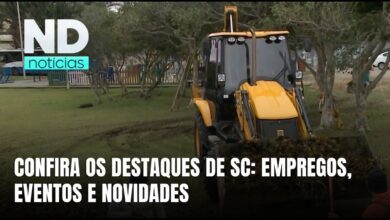 Feirão de empregos, limpeza de lagoa e outras notícias de SC