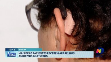 Mais de 80 pacientes recebem aparelhos auditivos em Itapema