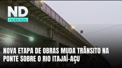 Ponte entre Itajaí e Navegantes terá mudanças no trânsito à noite
