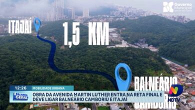 Obra da Avenida Martin Luther avança e conecta BC e Itajaí